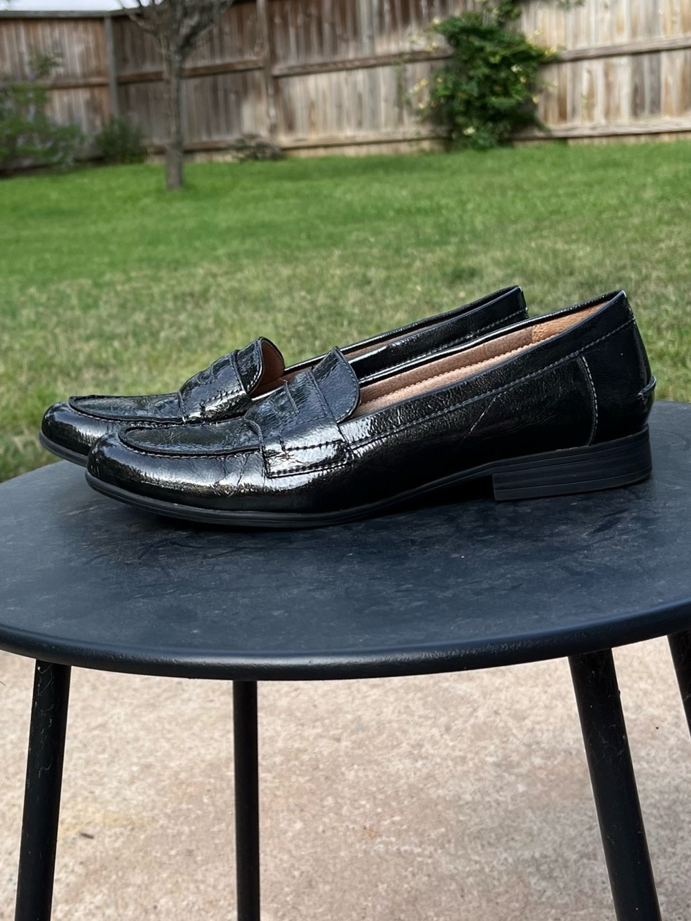 Life Stride Madison Leather Penny Loafers Black - Picture 3 of 9